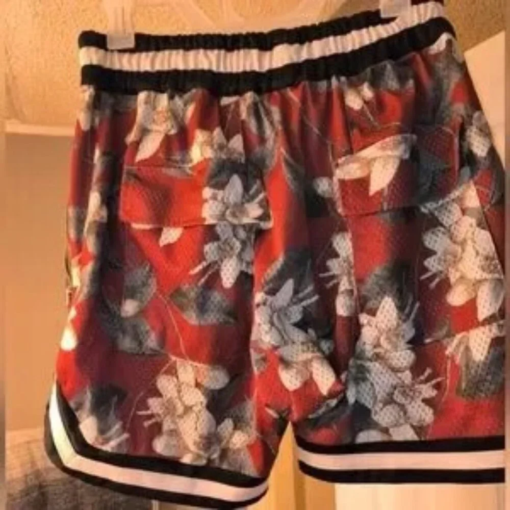 NEW Crysp x Jordan (fog jungle style) drop crotch extra long drawstring floral!